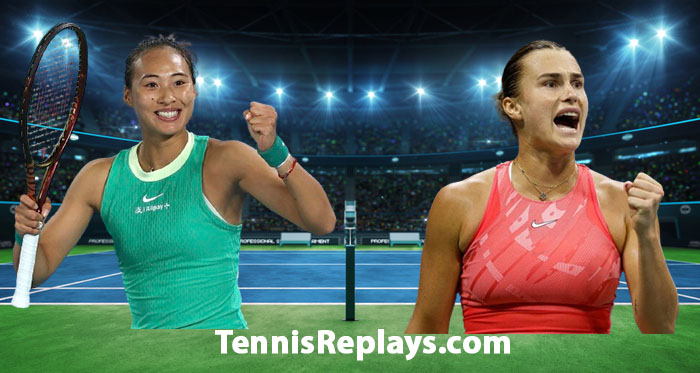 Zheng Qinwen vs Aryna Sabalenka Full Match Replay Australian Open FINAL 27 Jan 2024