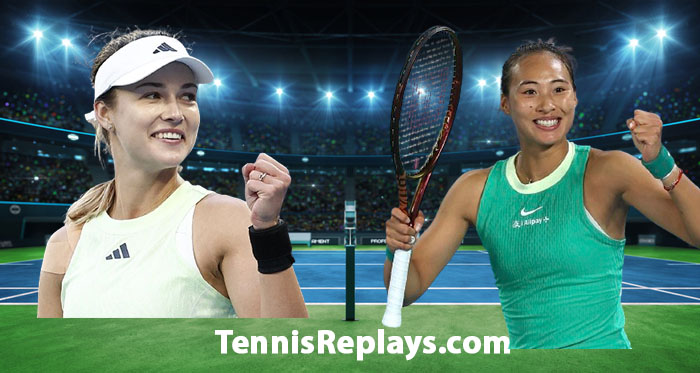 Anna Kalinskaya vs Qinwen Zheng Full Match Replay Australian Open Quarter final 24 Jan 2024
