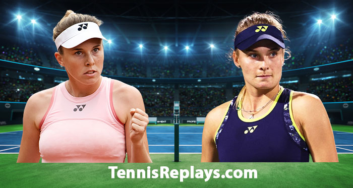 Linda Noskova vs Dayana Yastremska Full Match Replay Australian Open Quarter final 24 Jan 2024