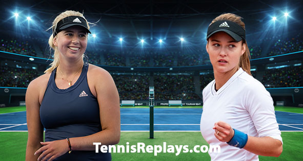 Clara Tauson vs Anna Kalinskaya Full Match Replay WTA 1000 Rome 10 May 2024