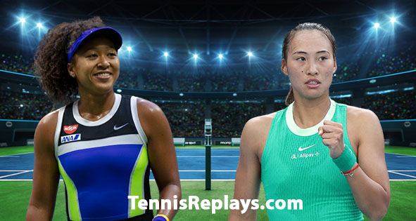 Naomi Osaka vs Qinwen Zheng Full Match Replay WTA 1000 Rome 13 May 2024