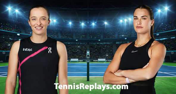 Iga Swiatek vs Aryna Sabalenka Full Match Replay WTA 1000 Rome FINAL 18 May 2024