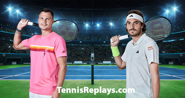 Marton Fucsovics vs Stefanos Tsitsipas Full Match Replay ATP Roland Garros 27 May 2024