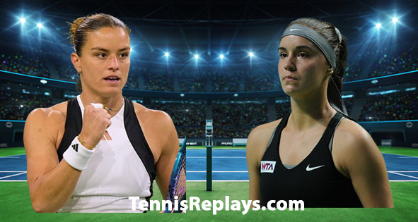 Maria Sakkari vs Anhelina Kalinina Full Match Replay WTA 1000 Rome 12 May 2024