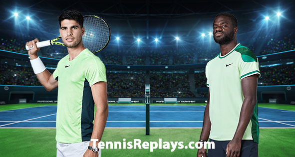 Carlos Alcaraz vs Frances Tiafoe Full Match Replay Wimbledon 5 July 2024