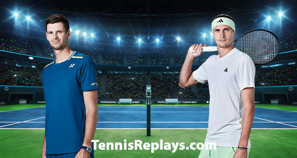 Hubert Hurkacz vs Alexander Zverev Full Match Replay ATP Halle Semi Final 22 June 2024